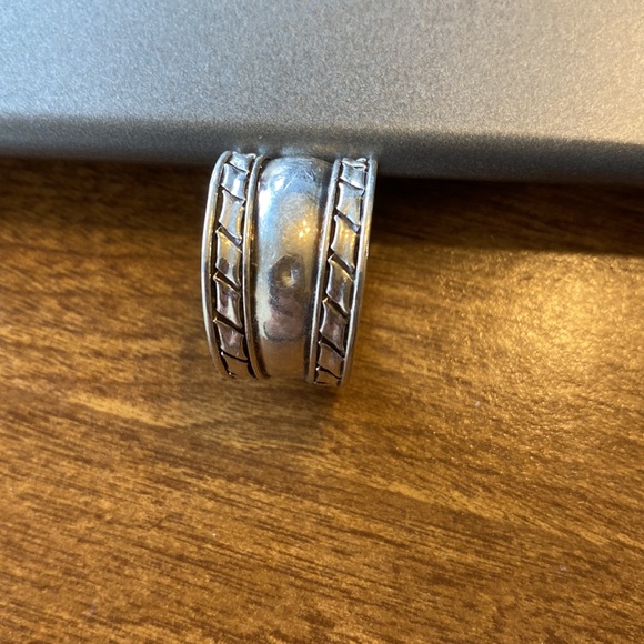 Silver Thumb Ring size 9 - Picture 5 of 5